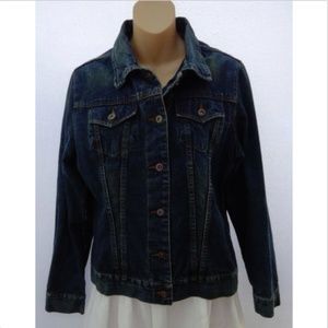 Steve & Barry's Classic Jean Jacket Trucker Denim